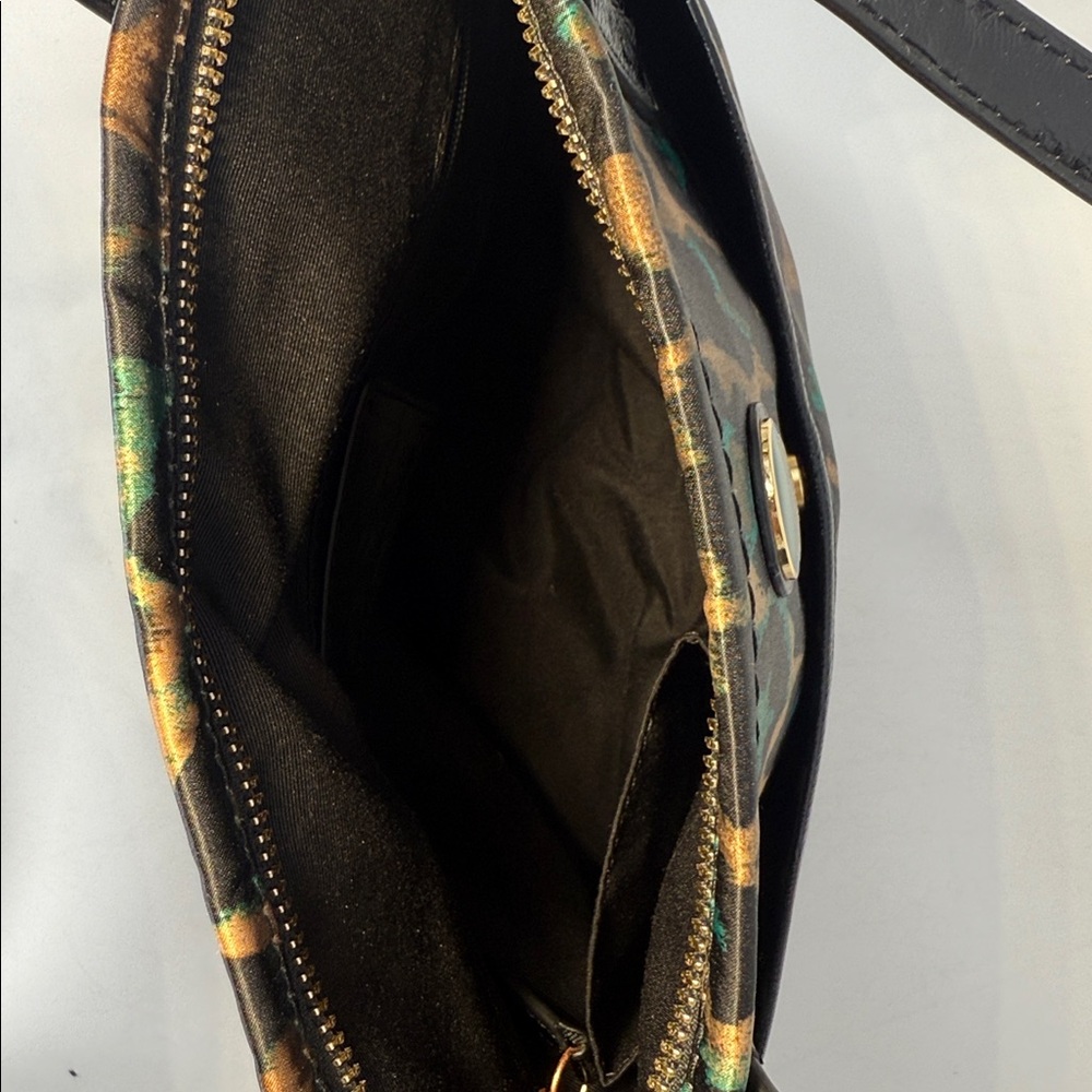 NWOT Coach Signature Stripe Ocelot Leopard Print Tote - Picture 5 of 9